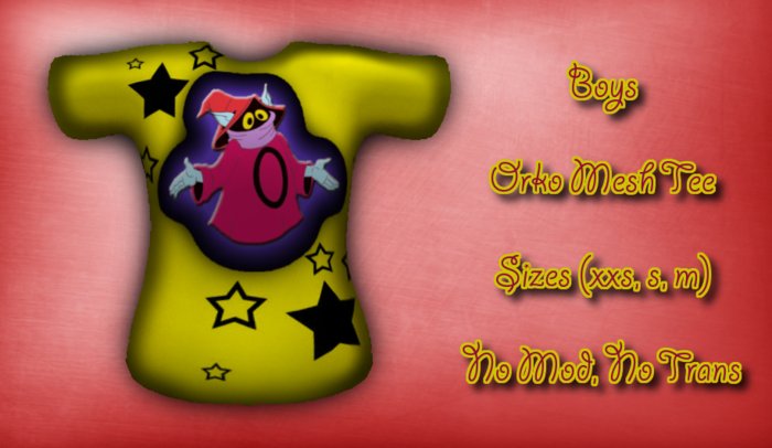 *-[MESH'D KIDDS]-* Orko Mesh Tee