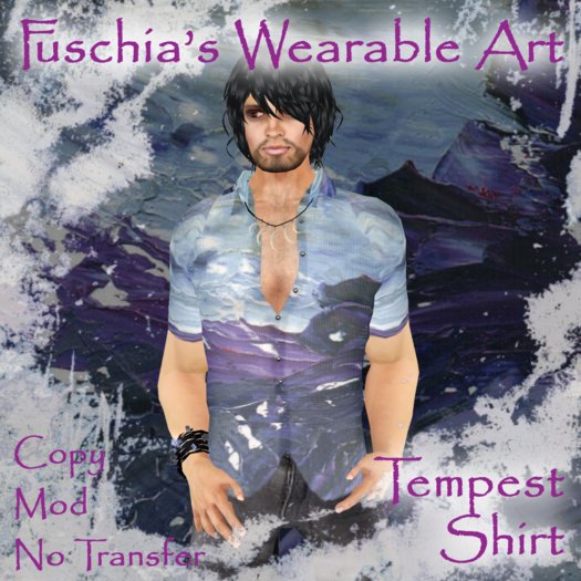 ~ Fuschia ~ tempest shirt