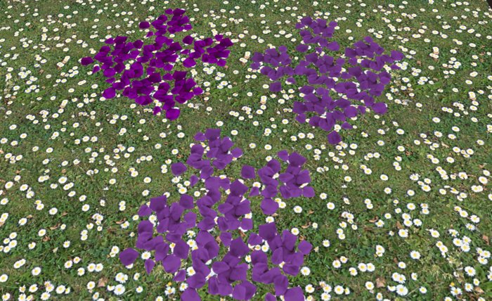 Dreamscape Rose Petals Purple Shades Weddings & Romance
