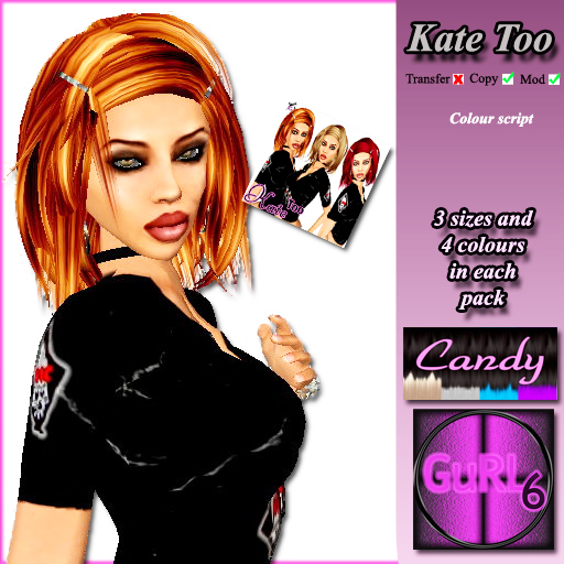 GuRL 6  Flexi Kate TOO -Candy Pack