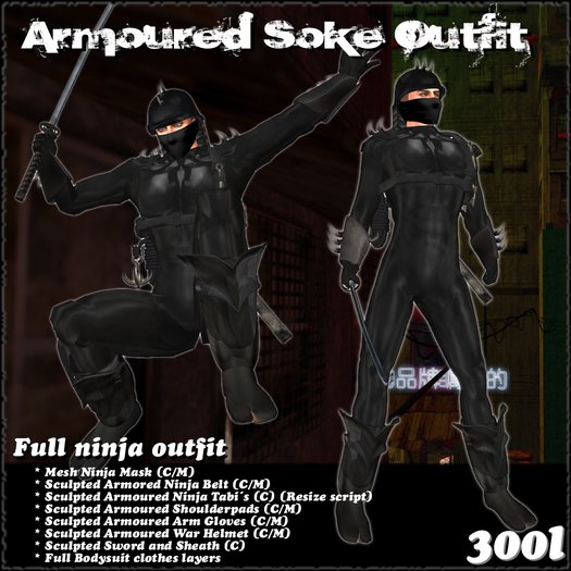 Armoured Soke Outfit