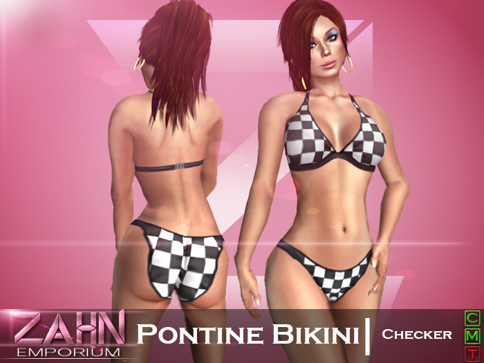 ::Zahn Emporium:: Pontine Bikini Checker *FREE GIFT*