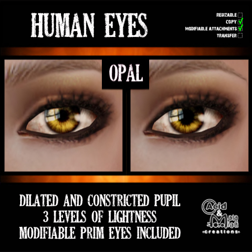 .:A&M:. Human Eyes - Opal 