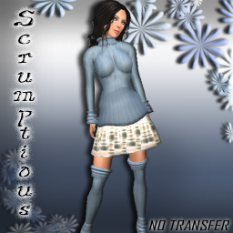 Scrumptious Autumn Warmth-n-Plaid Ice Blue