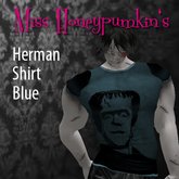 [MissHP] Herman Shirt blue