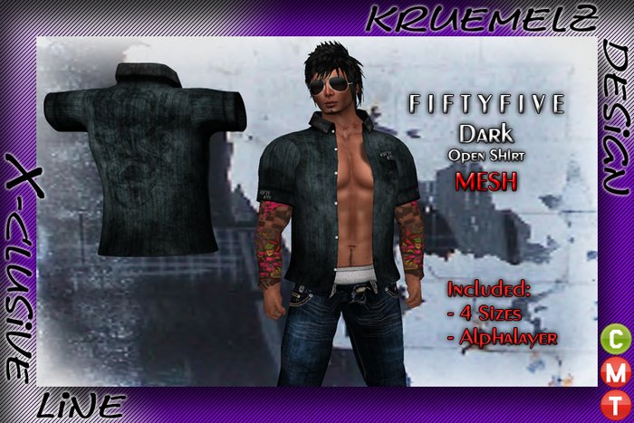 *~ KD X-Line ~* FIFTYFIVE Dark MESH