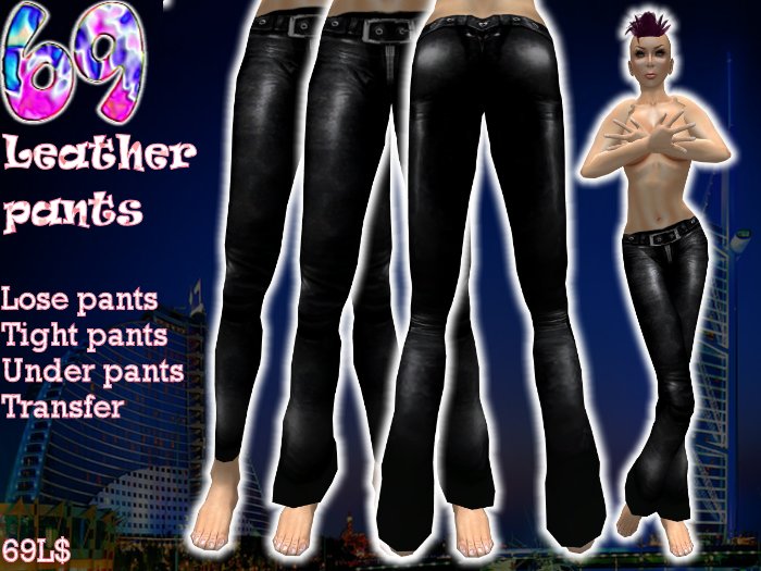 69 Leather pants BOX