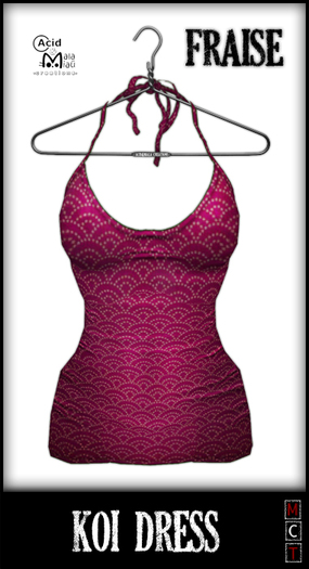 .:A&M:. Koi Dress - Fraise