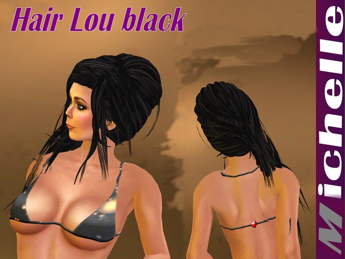 MMShop: Hair Lou black