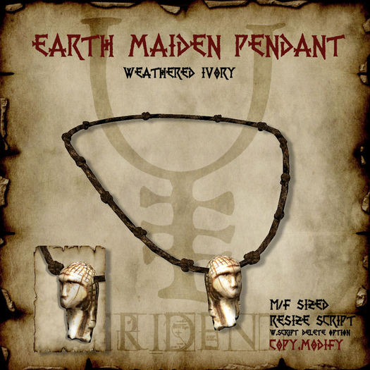 Earth Maiden Pendant