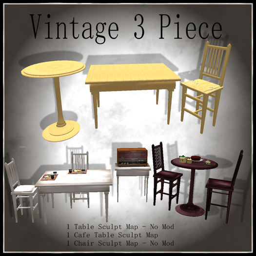 Vintage 3 Piece- BOXED