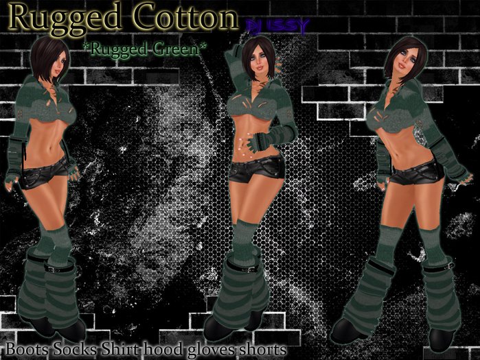 Rugged Cotton *Rugged Green* (BOXED)