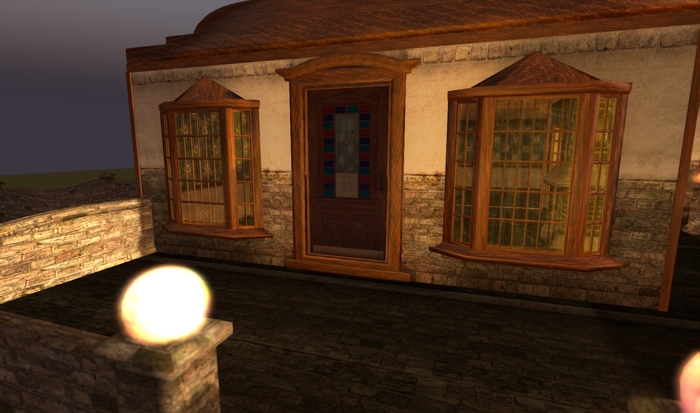 Brick and Stucco cottage