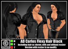 AD Carlos Flexy Hair Black