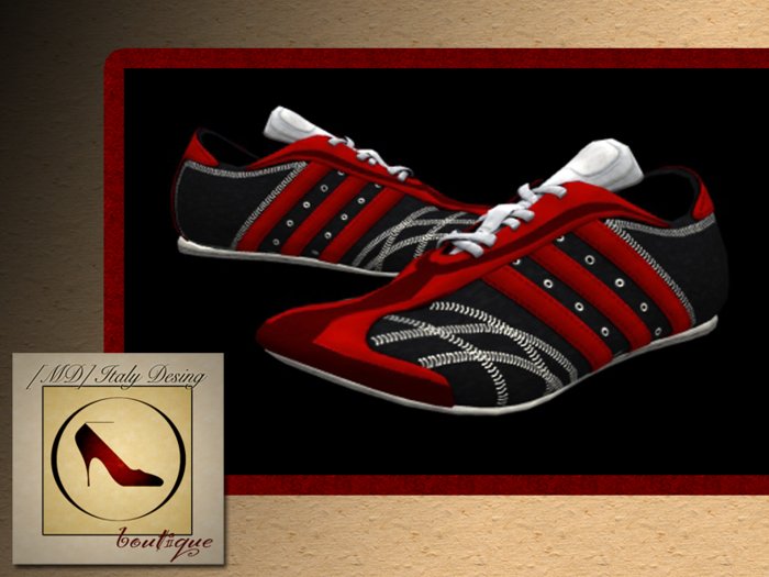 [MD] Shoes #1 black-red