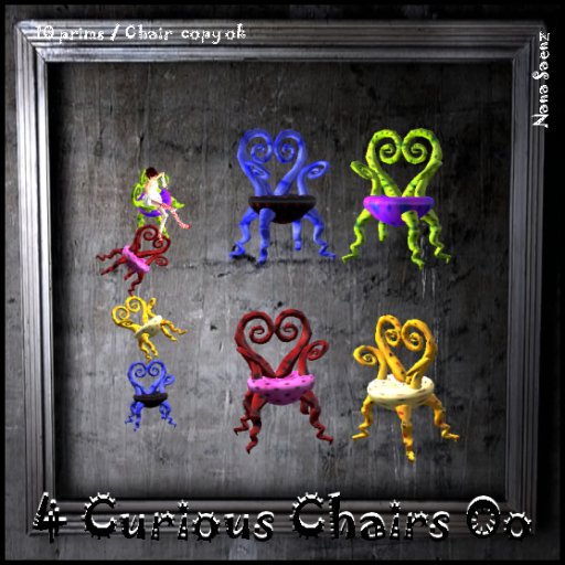 4 curious chairs + poses