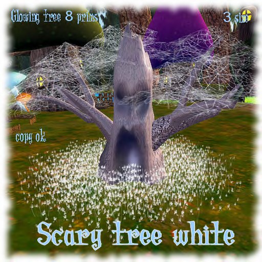 SCARY TREE WHITE *NS*