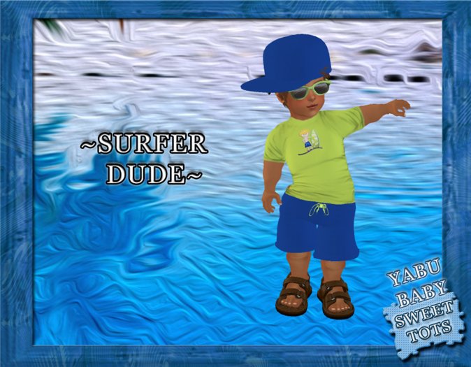 Second Life Marketplace Surfer Dude