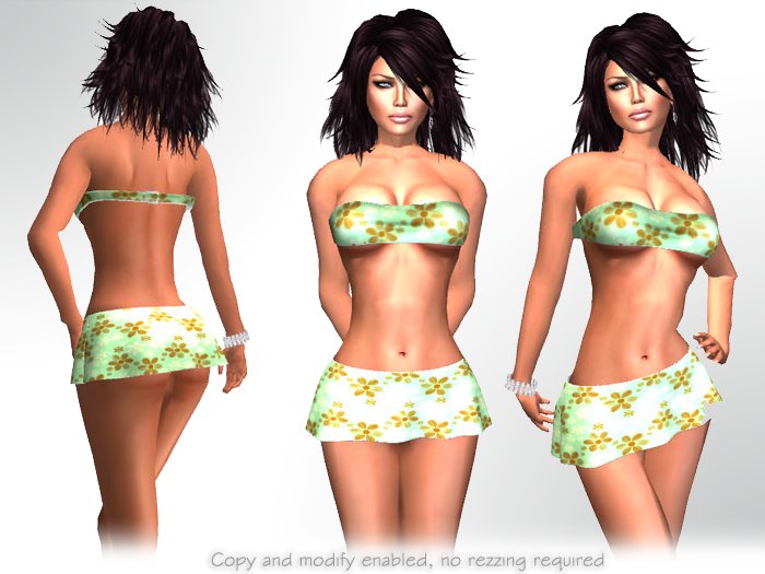 FUTE :: Cool mesh summer set (olive green / vintage)