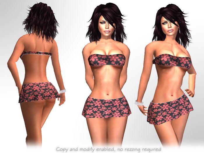 FUTE :: Cool mesh summer set (black / red)