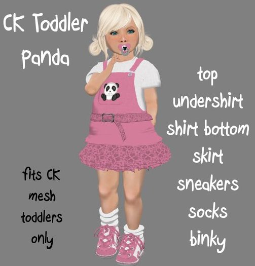 *Sparkle CK Toddler* Panda