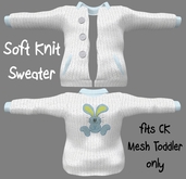 *Sparkle CK Toddler* Soft Knit Sweater~Bunny