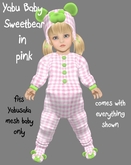 *Sparkle Yabu Baby* SweetBear in pink