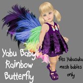 *Sparkle Yabu Baby* Rainbow Butterfly