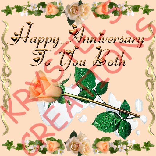 HA73 Happy Anniversary To You Both (Wear Me)