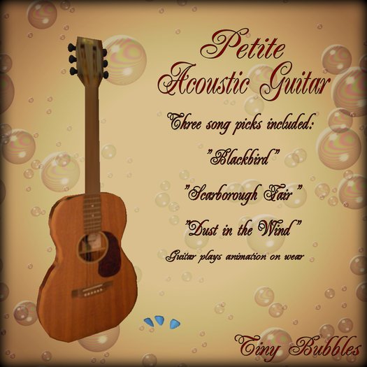 ~TB~ Petite Acoustic Guitar