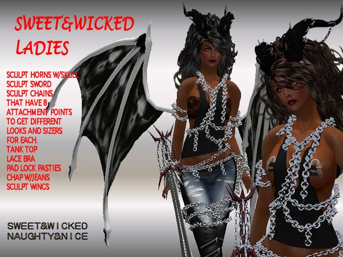 S&W SWEET&WICKED LADIES OUTFIT