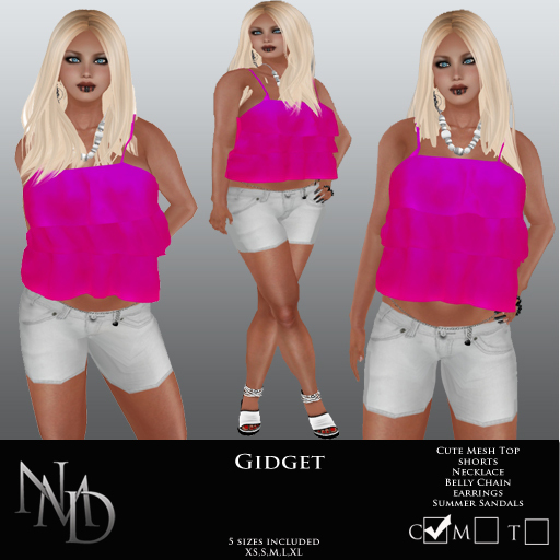 .:[NMD]:. Gidget Box (fuschia)