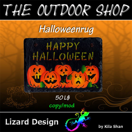 Halloween rug