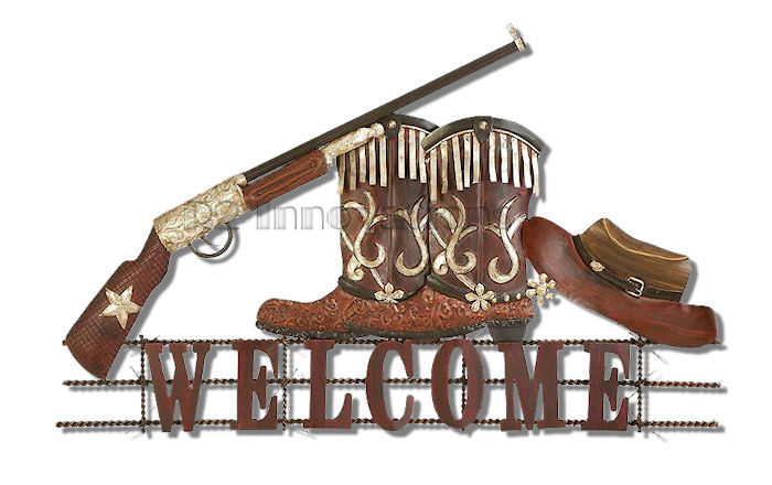 Cowboy Gear Welcome