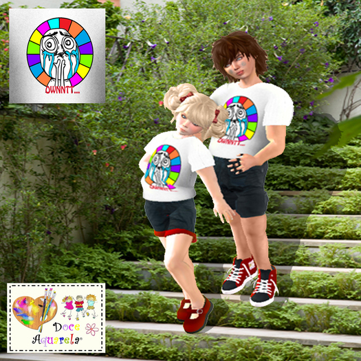 {**}DOCE AQUARELA{**}Outfit mesh memes ownntt Girl