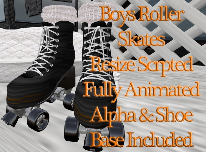 Roller Skates Black