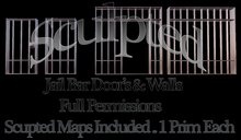 Jail Bar Door's & Wall's Boxed FULL PERMS