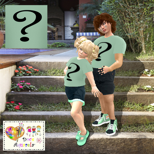 {**}DOCE AQUARELA{**}Outfit mesh Charada Boy