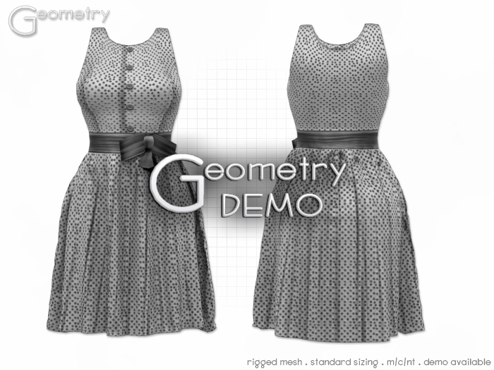 <Geometry DEMO> Sweetheart ( rigged mesh in standard sizing )