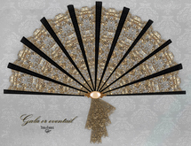 Terra d'ombrA ☼ GALA gold fan