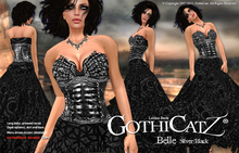 >>GothiCatz<< Belle Silver/Black