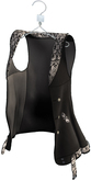 "Black Vintage Vest" Lady Mor