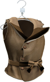 "Wool Vanilla Vest" Lady Mor 