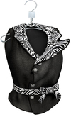 "Wool Black Vest" Lady Mor 