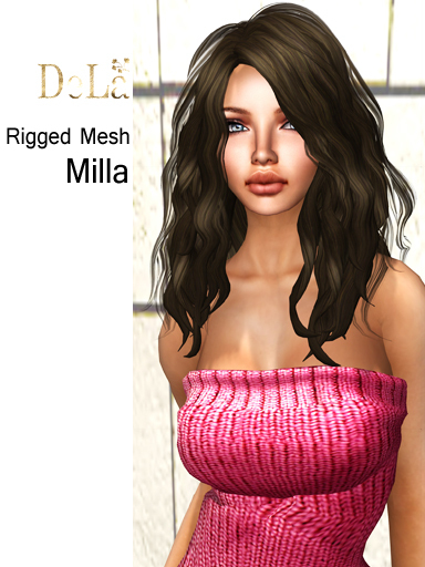 =DeLa*= Mesh Hair "Milla" Demo