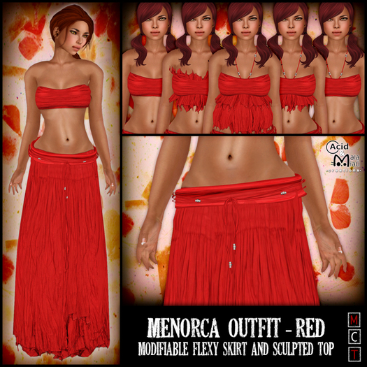 .:A&M:. Menorca Outfit - Red 