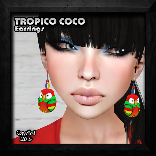 [VIRTUAL/INSANITY] TROPICO COCO Earrings