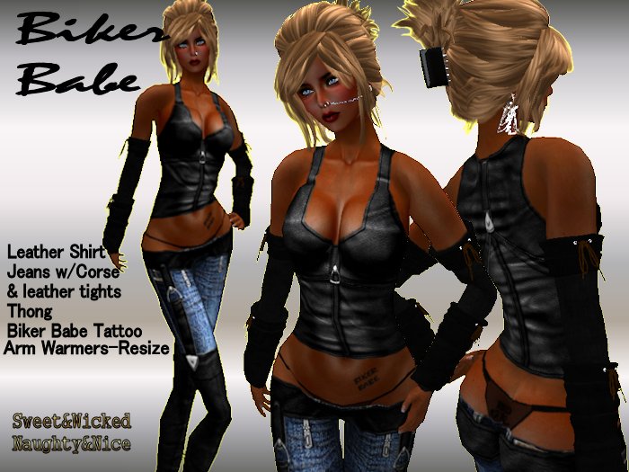 (N&N)BIKER BABE