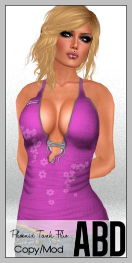 ABD :: Phoenix Tank Flw :: Pink 