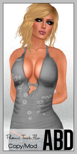 ABD :: Phoenix Tank Flw :: Grey 